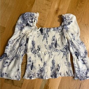 Cinq a Sept Adelaide Floral Blouse